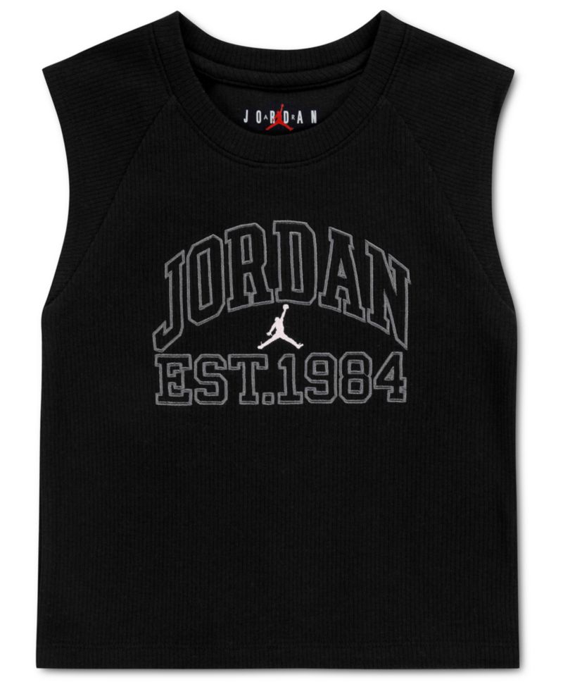 Girls' 7-16 Ribbed Tank Top