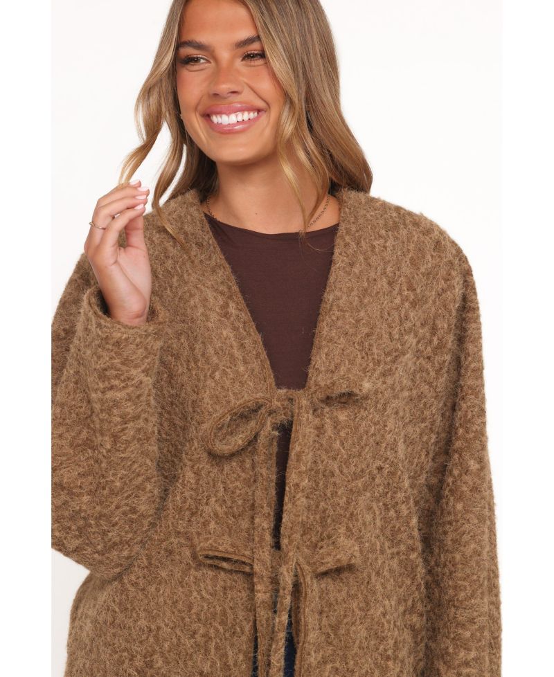Women's Kimmy Bow Oversized Cardigan