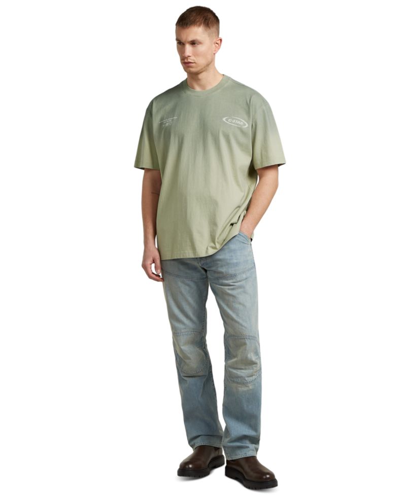 Men's Sprayed Relaxed-Fit Logo T-Shirt