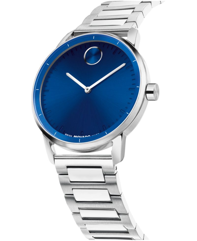 Men's Bold Echo Swiss Quartz Stainless Steel Watch 40mm