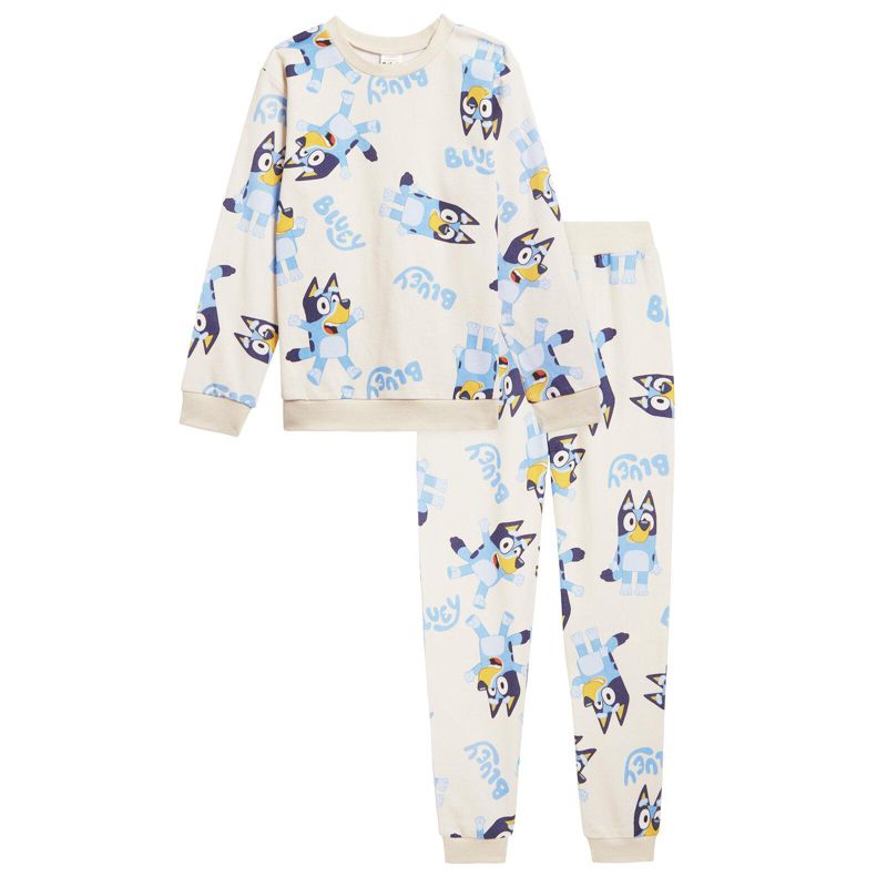 Girls Fleece Sweatshirt and Jogger Pants Set Toddler| Child