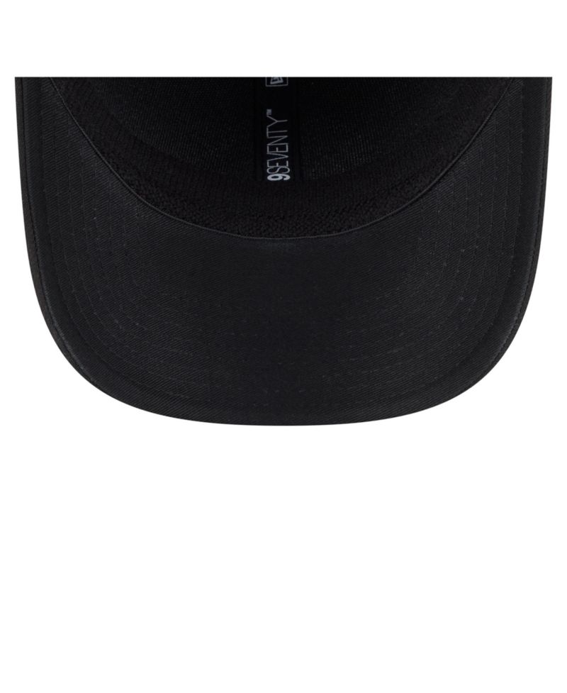 Men's Black Miami Marlins Player Replica 9SEVENTY Adjustable Hat