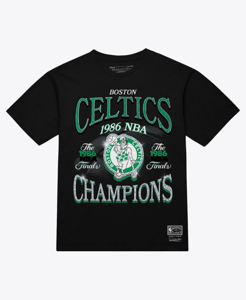 Men's Black Boston Celtics s Era T-Shirt