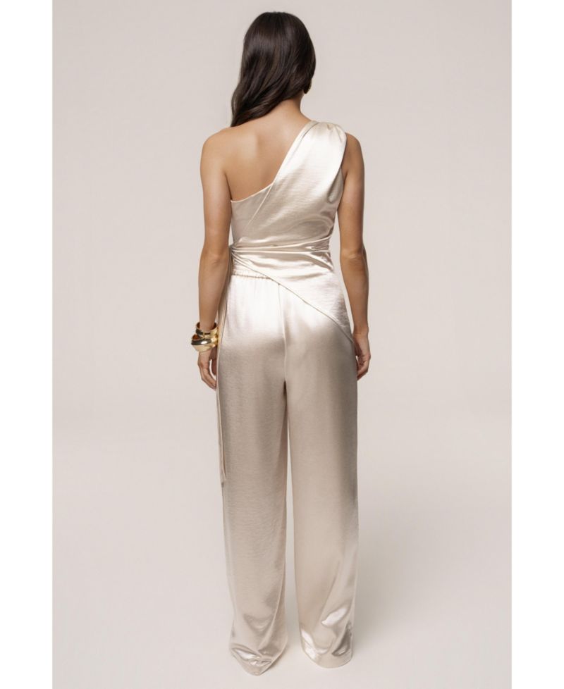 Womens Thea Satin Pants
