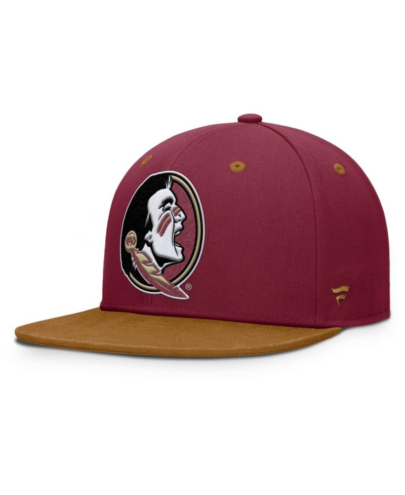 Men's Garnet/Brown Florida State Seminoles NoBo Fitted Hat