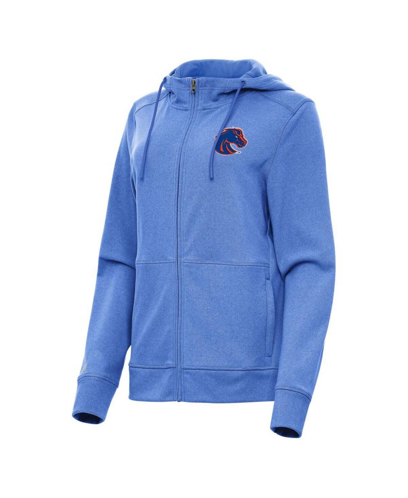 Women's Heather Royal Boise State Broncos Seeker Full-Zip Hoodie