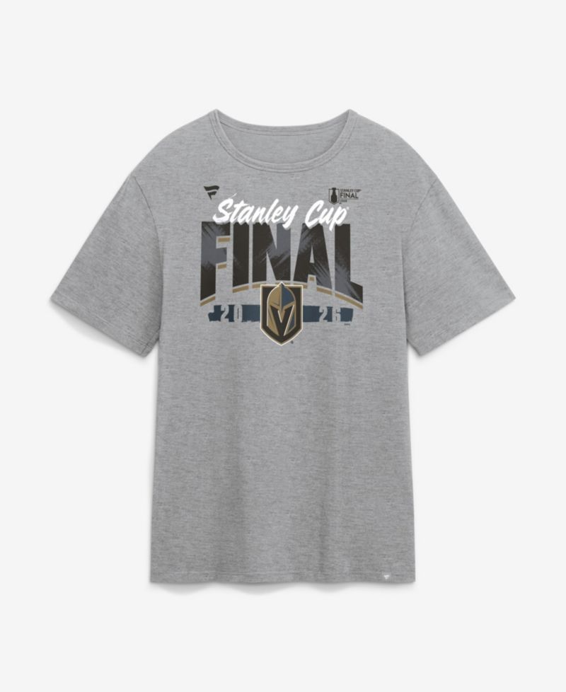 Men's Heather Gray Vegas Golden Knights 2026 Stanley Cup Final Roster T-Shirt