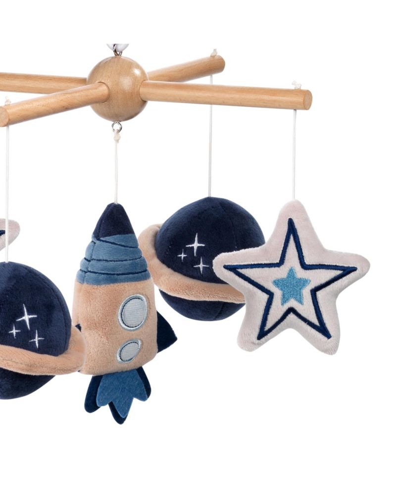 Sky Rocket Orbiting Musical Crib Mobile