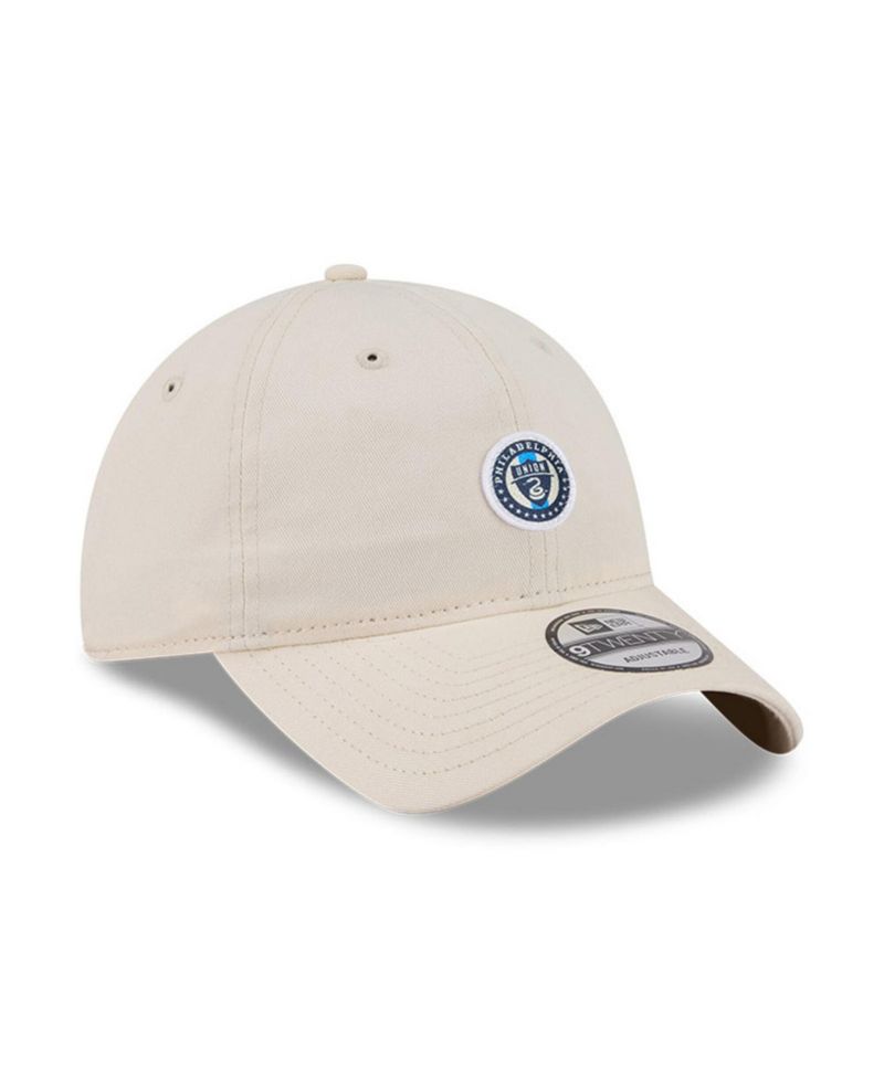 Men's Beige Philadelphia Union Micro Team Logo 9TWENTY Adjustable Hat
