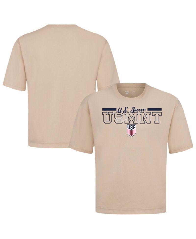Men's Khaki USMNT Vanguard Luxe Signature T-Shirt
