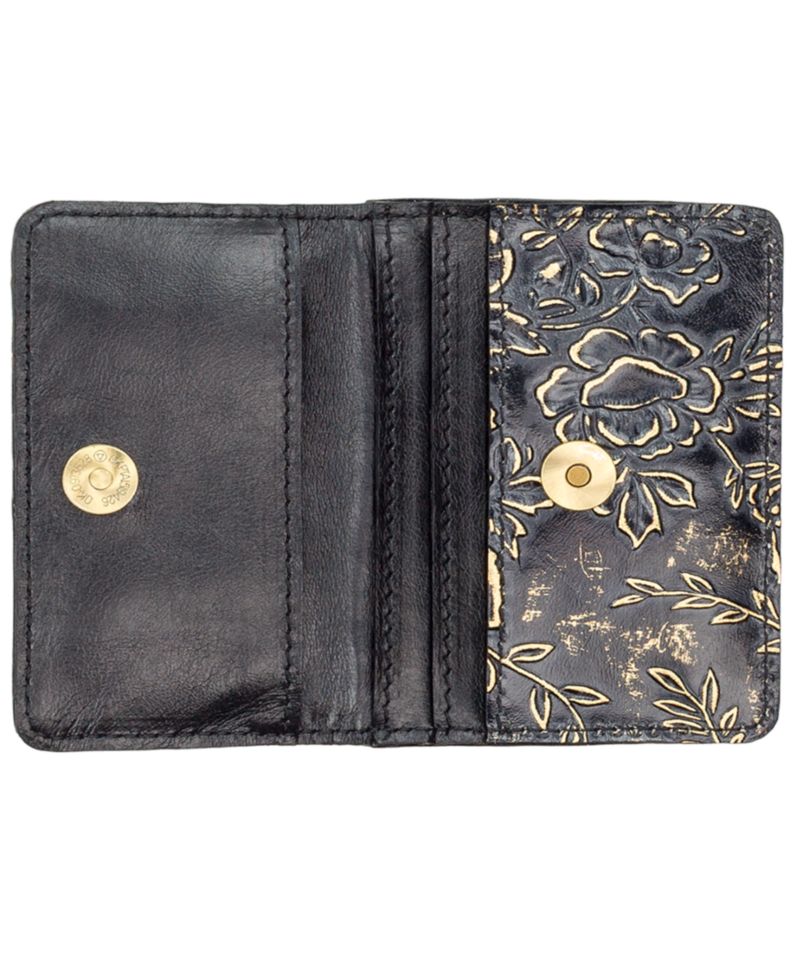 Rose Garden Celeste Leather Bifold Wallet