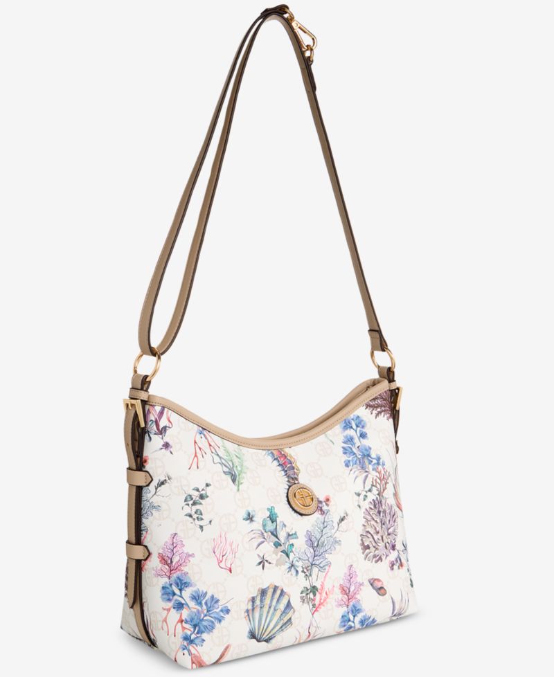 Sea Print Shoulder Bag