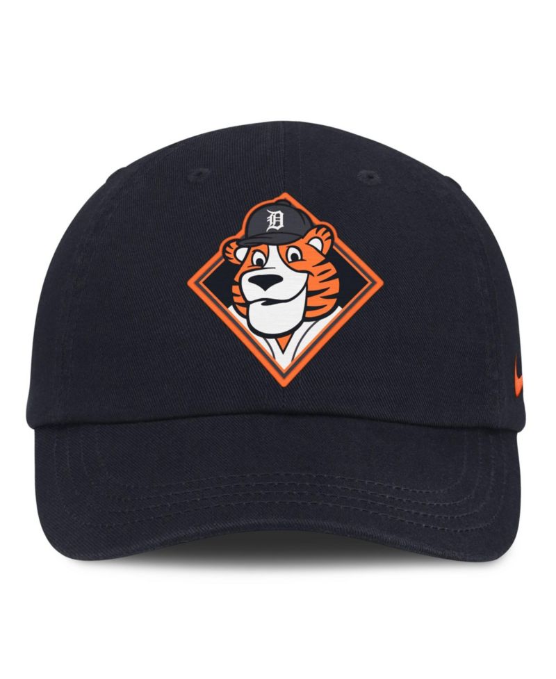 Baby Boys and Girls Navy Detroit Tigers Mascot Club Flex Hat
