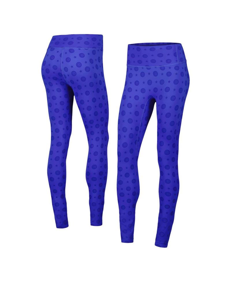 Women's Royal Chicago Cubs Tonal Leggings