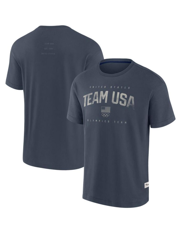 Men's Navy Team USA Elements Weathered Tonal Future Ground T-Shirt