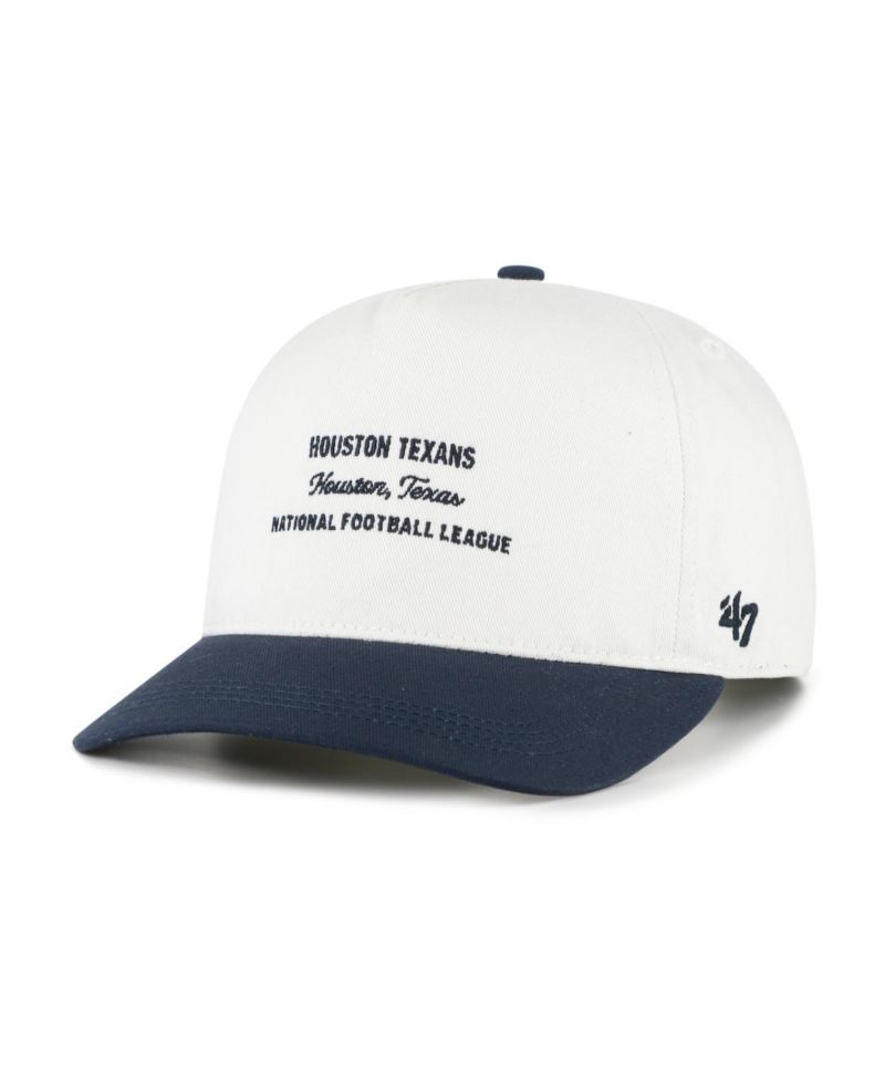 Men's White Houston Texans Contemporary Two-Tone Hitch Adjustable Hat
