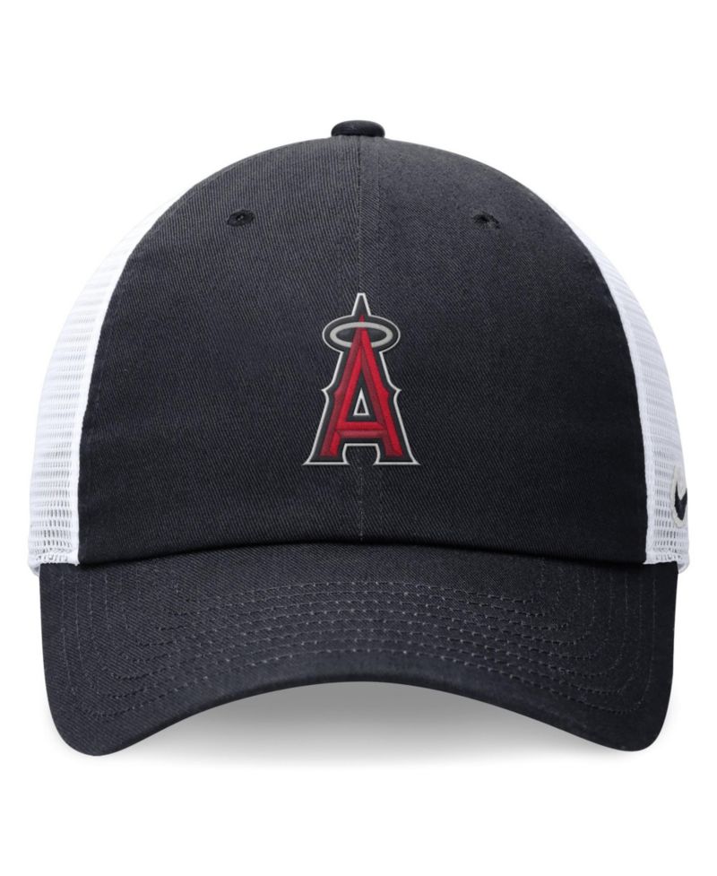 Men's Navy Los Angeles Angels Club Trucker Adjustable Hat