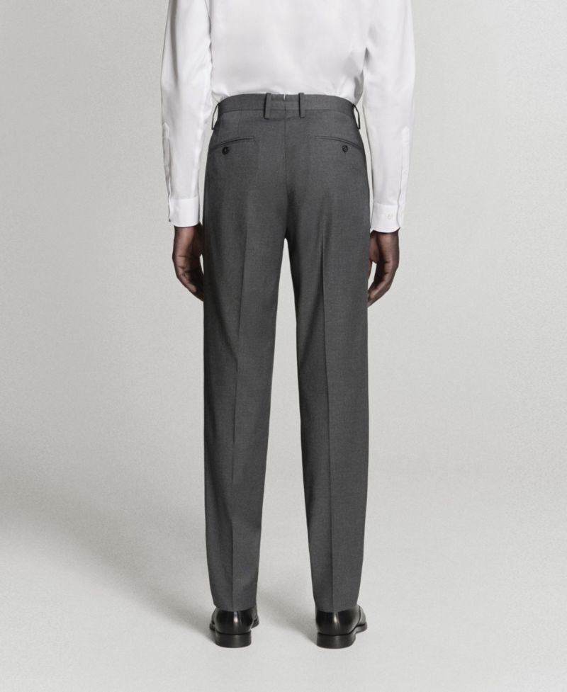 Men's Milan Slim-Fit Suit Pants