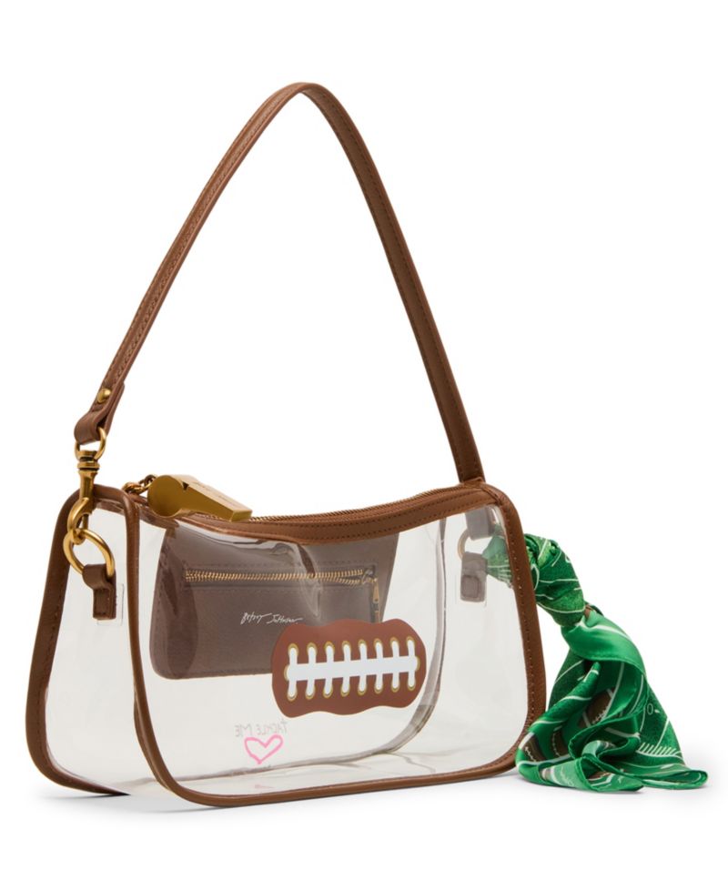 Miss Touchdown Clear Shoulder Handbag