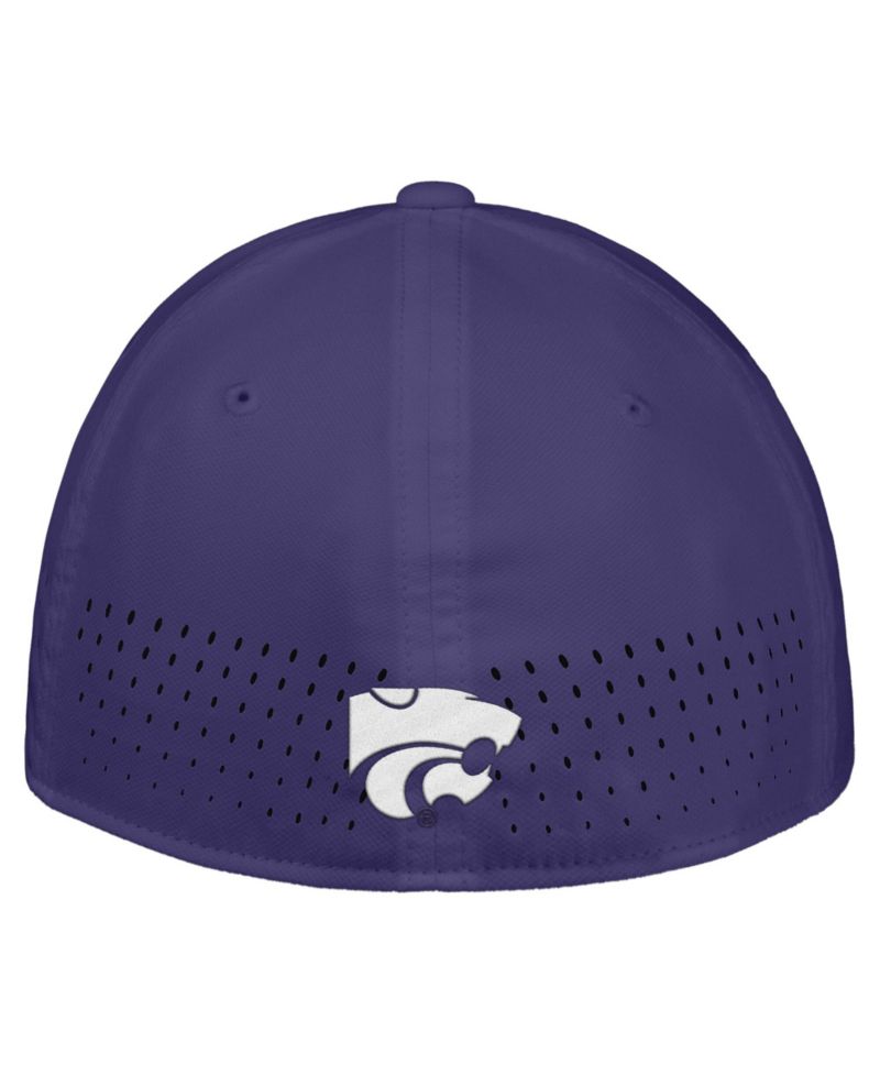 Men's Purple Kansas State Wildcats 2026 On-Field AeroBill SwooshFlex Dri-FIT Hat