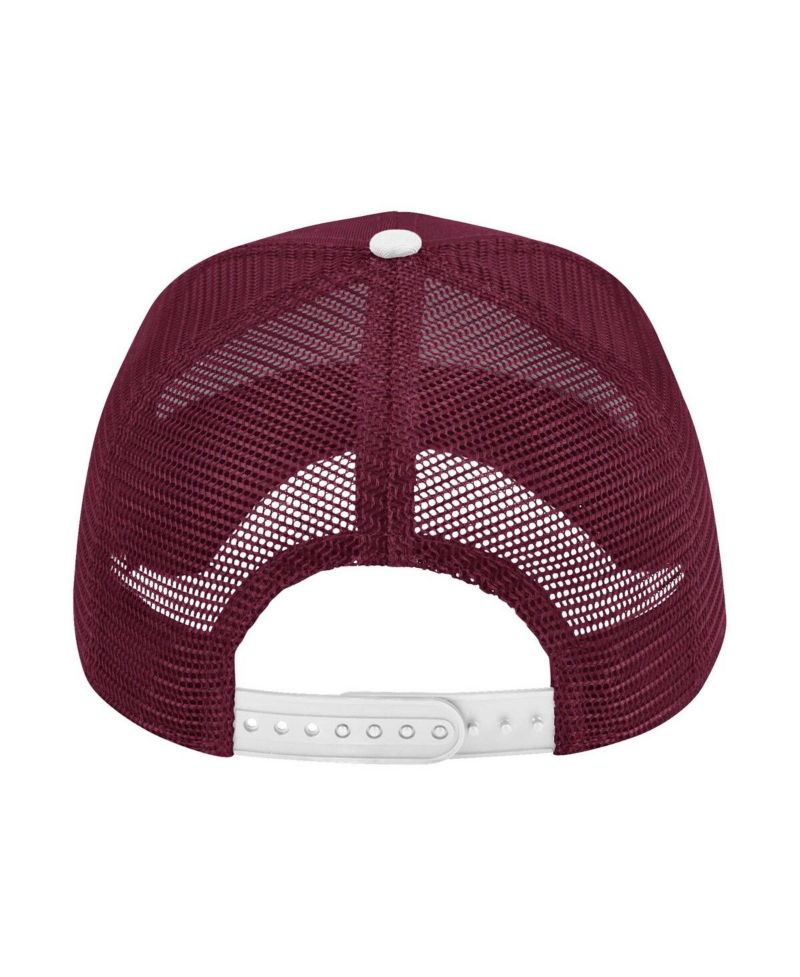 Men's Maroon UChicago Maroons Wyatt Primary Team Trucker Adjustable Hat