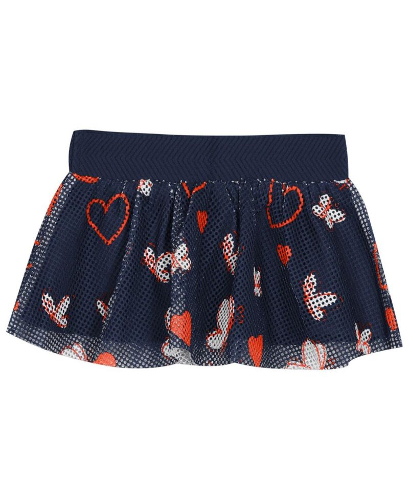 Baby Girls 3-Piece Detroit Tigers Bodysuit, Headband and Skirt Set