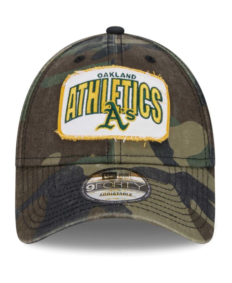 Men's Camo Oakland Athletics Gameday 9FORTY Adjustable Hat