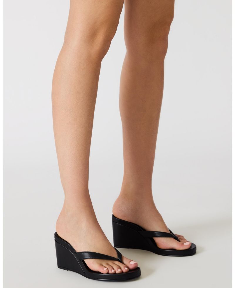 Women's Playing Wedge Thong Sandals