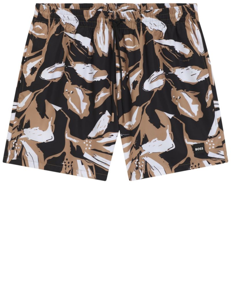 Men's Fully Lined Printed Swimsuit