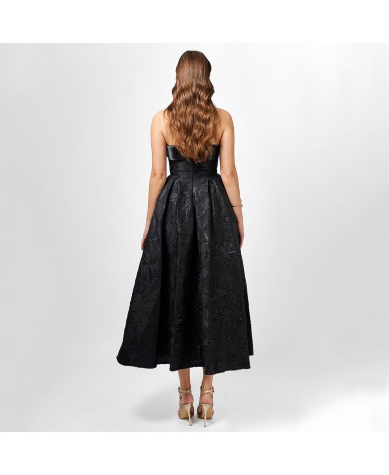 Women's Alanna Jacquard A Line Midi