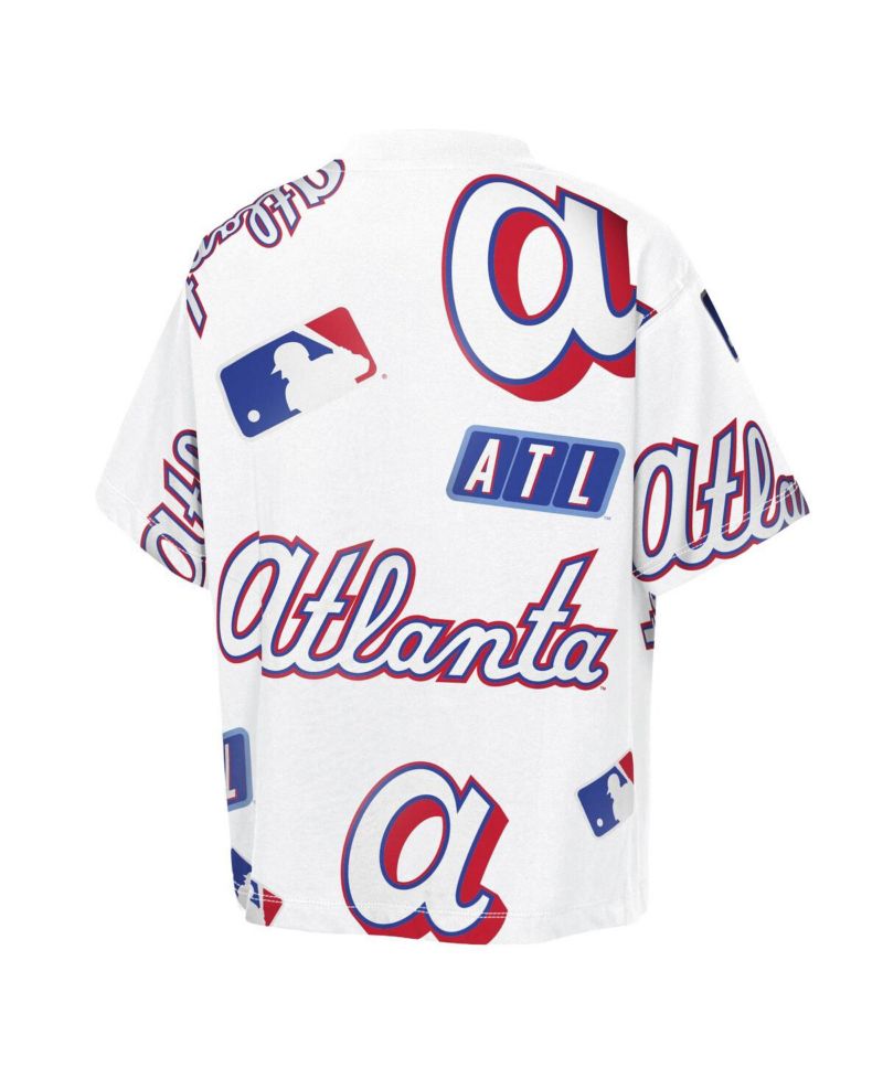 Big Boys and Girls White Atlanta Braves 2026 City Connect Circus Catch T-Shirt