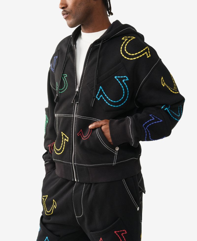 Men's Long-Sleeve Zipper Hoodie