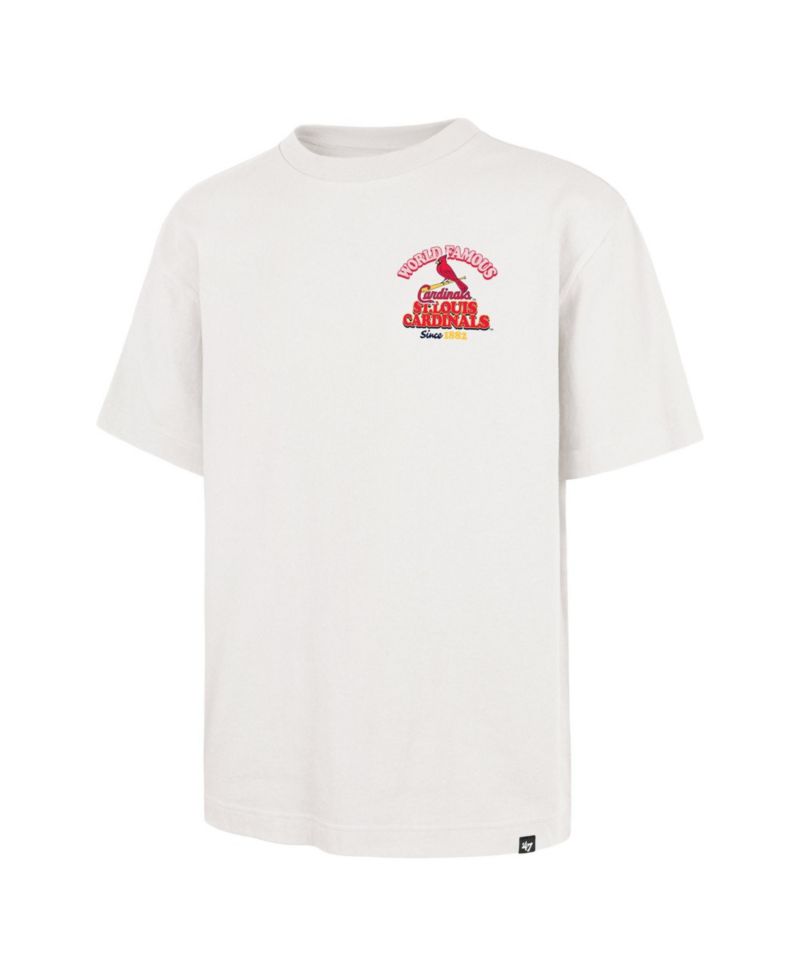 Men's '47 Cream St. Louis Cardinals Glizzy T-Shirt