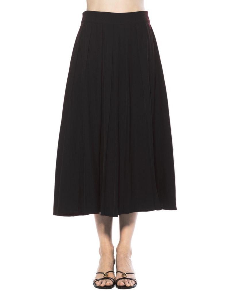 Women's Oren Long Pleated Midi Skirt