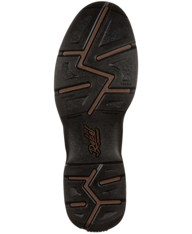 Men's Rebel by Brown Saddle Western Boot