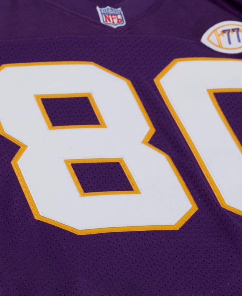 Men's Cris Carter Purple Minnesota Vikings 2001 Authentic Throwback Jersey