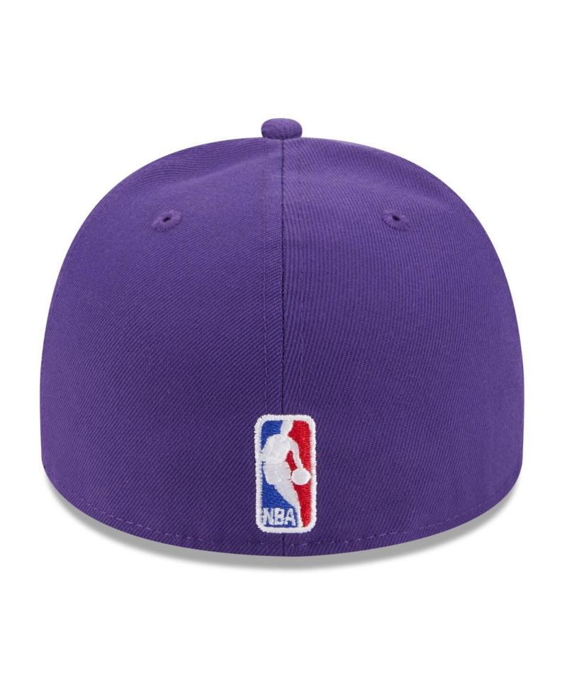 Men's Purple Los Angeles Lakers 2025 NBA Draft A-Frame 59FIFTY Fitted Hat