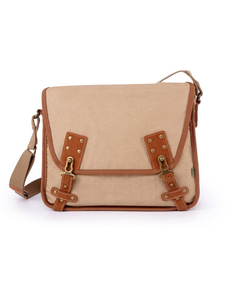Dolphin Canvas Messenger Bag