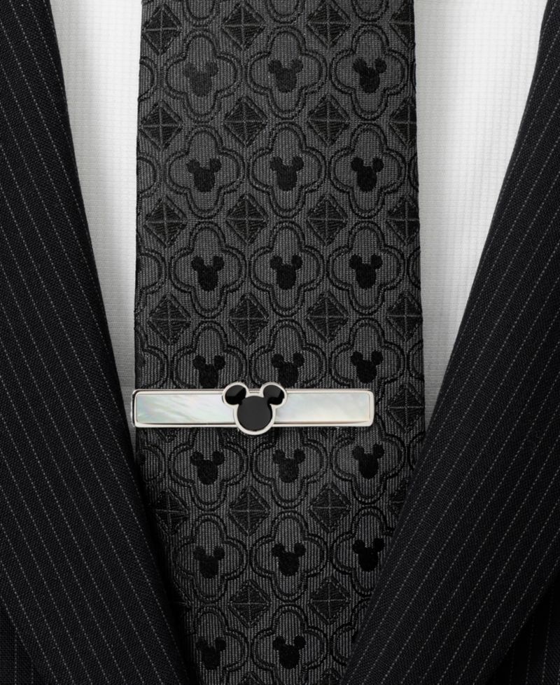 Men's Mickey Mouse Mother of Pearl Tie Clip