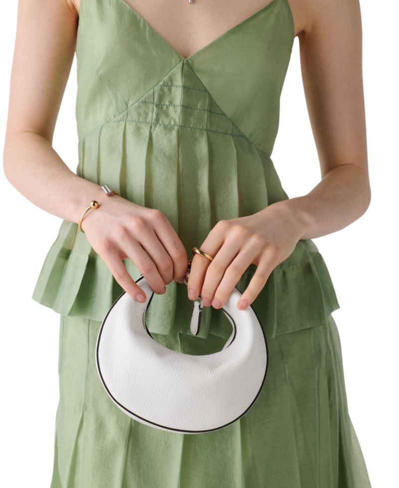 Duo Small Pebbled Leather Crossbody Bag