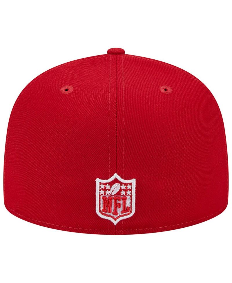 Men's Scarlet Buffalo Bills 1998 Hawaii Pro Bowl Main Patch 59FIFTY Fitted Hat