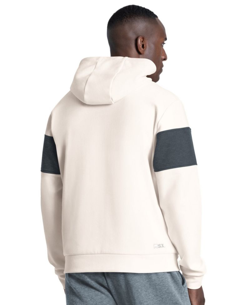 Men's Cream Philadelphia Eagles Competition Full Zip Hoodie