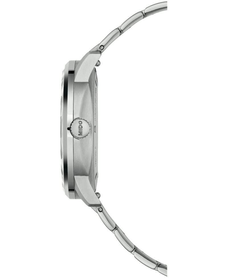 Women's Swiss Automatic Commander Lady Stainless Steel Watch 34mm