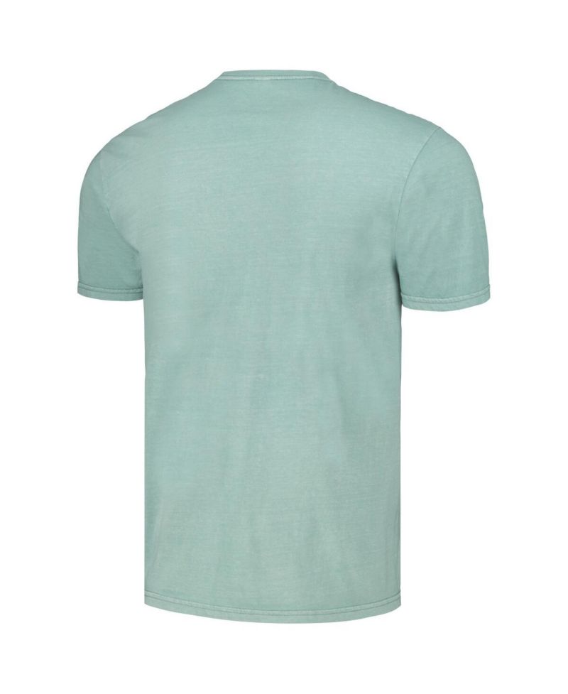 Men's Mint Distressed David Bowie Oddity Washed Graphic T-shirt