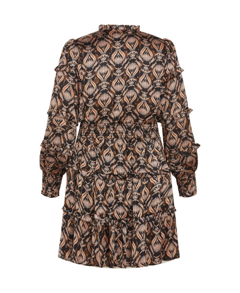 Women's Ruffle Fan Dress