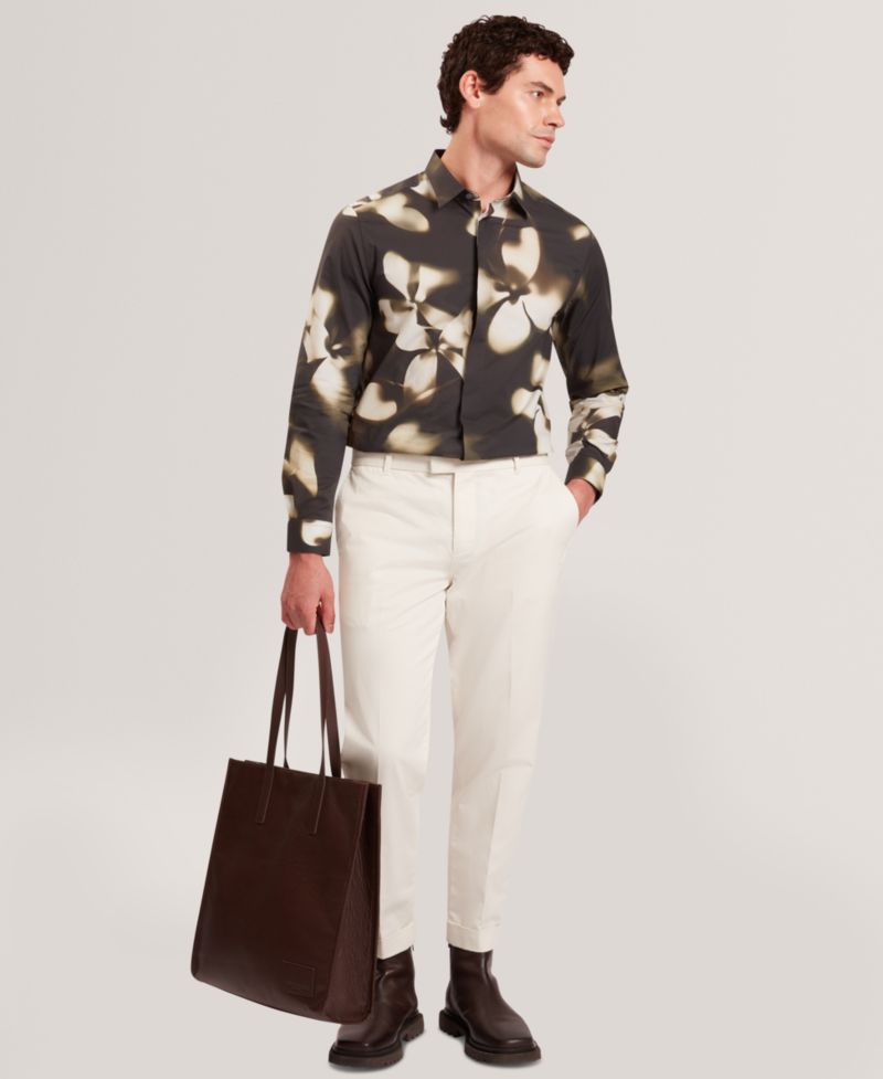 Men's Moses Linen Regular-Fit Pants