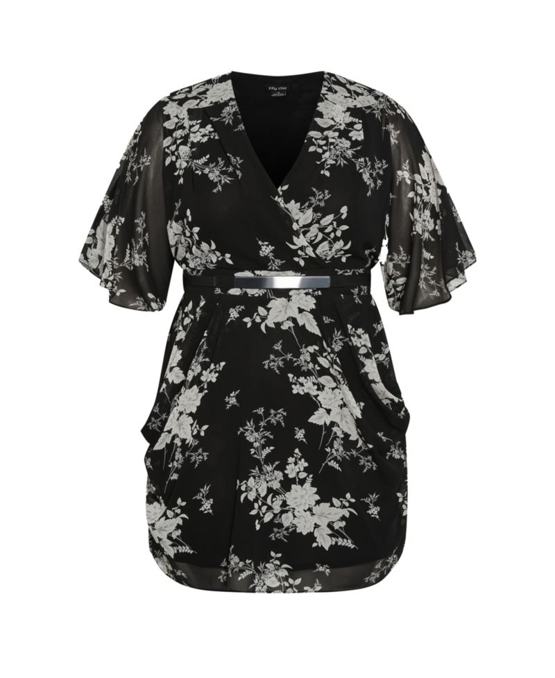 Women's Bouquet Mini Dress