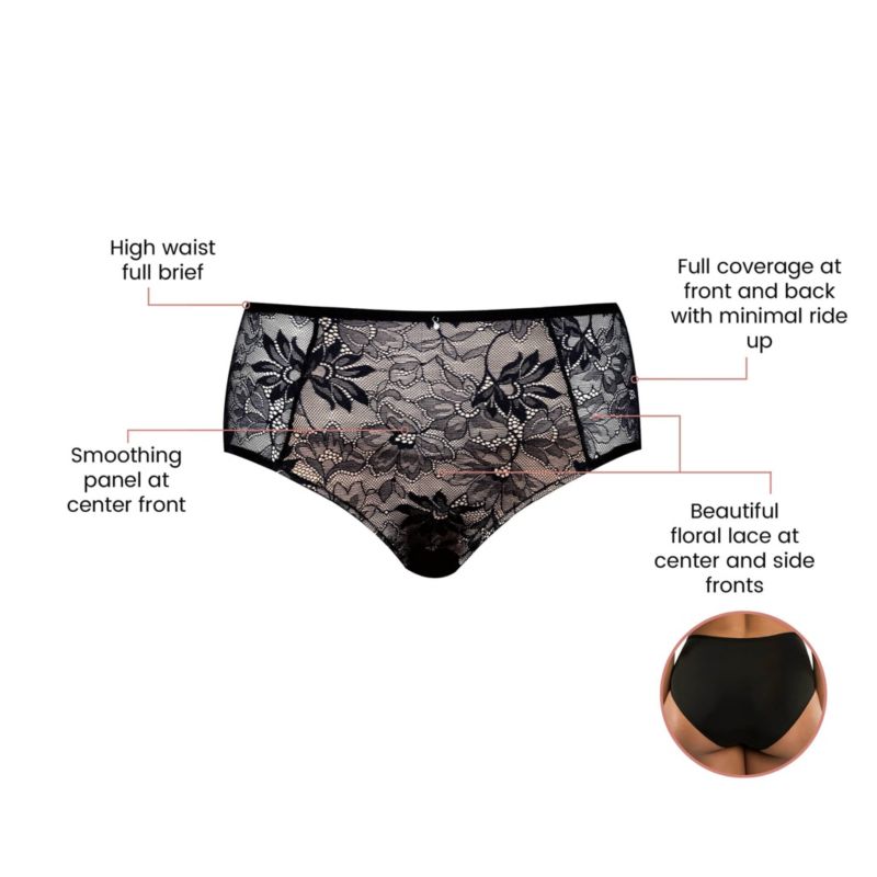 Women's Luxlacy High Waist Brief