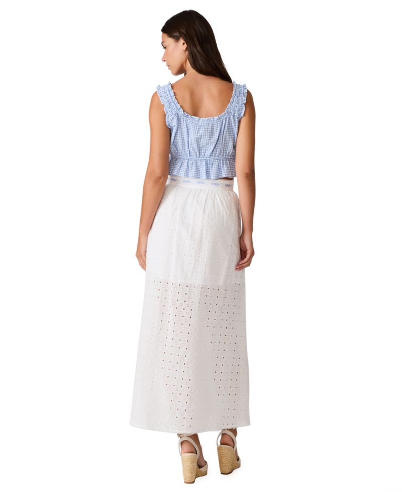 Women's Zana Loose-Fit Eyelet Skirt