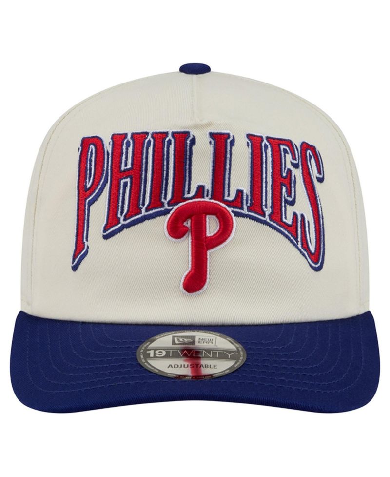 Men's Cream/Navy Philadelphia Phillies Vintage 19TWENTY Adjustable Hat